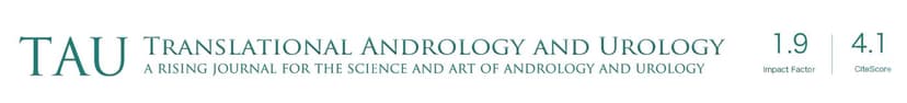 Translational Andrology and Urology